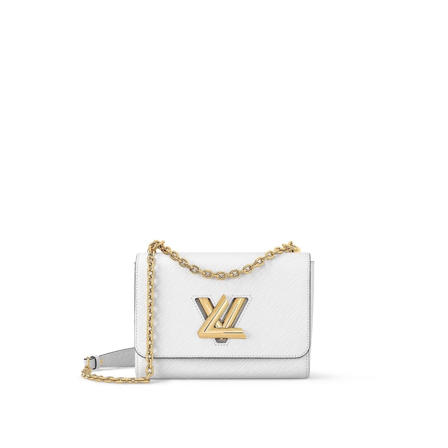 Mujer Louis Vuitton Bolsos Con Cadena Y Clutches | Bolso Twist Mm Blanco