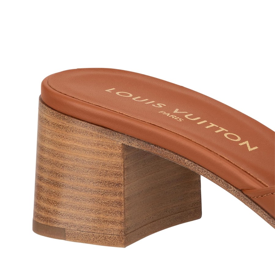 Mujer Louis Vuitton Mules | Mule Lv Isola Cognac