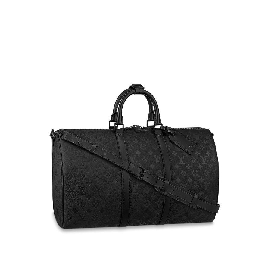 Hombre Louis Vuitton Bolsos De Viaje | Bolsa De Viaje Keepall 50 Con Bandolera