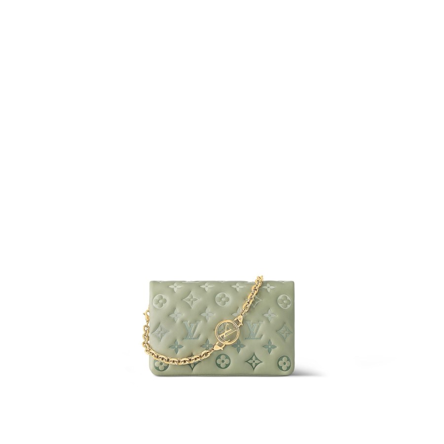 Mujer Louis Vuitton Bolsos Con Cadena Y Clutches | Cartera De Mano Coussin