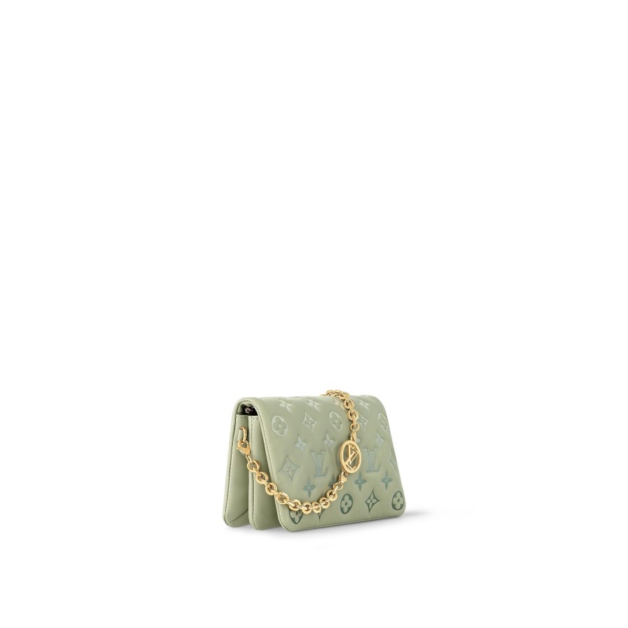 Mujer Louis Vuitton Bolsos Con Cadena Y Clutches | Cartera De Mano Coussin