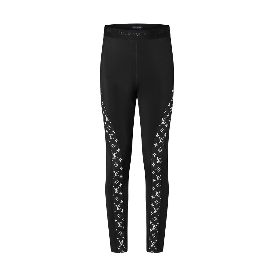 Hombre Louis Vuitton Pantalones | Leggings De Tejido Tecnico