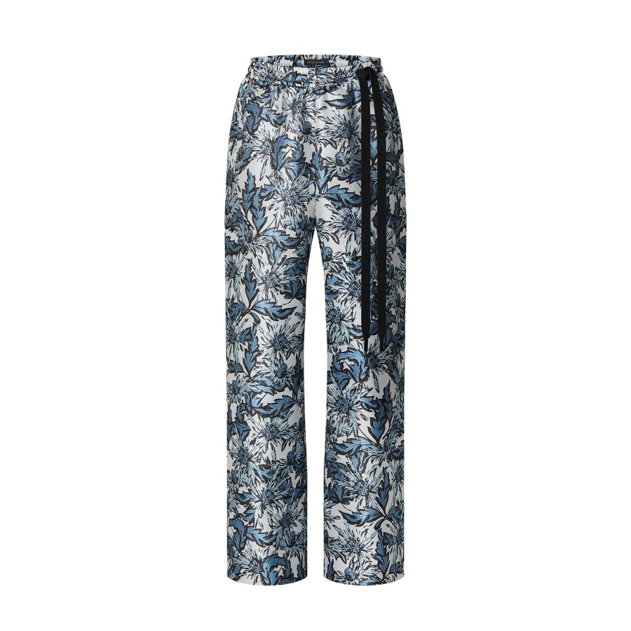 Hombre Louis Vuitton Pantalones | Pantalon Drapeado De Corte Holgado