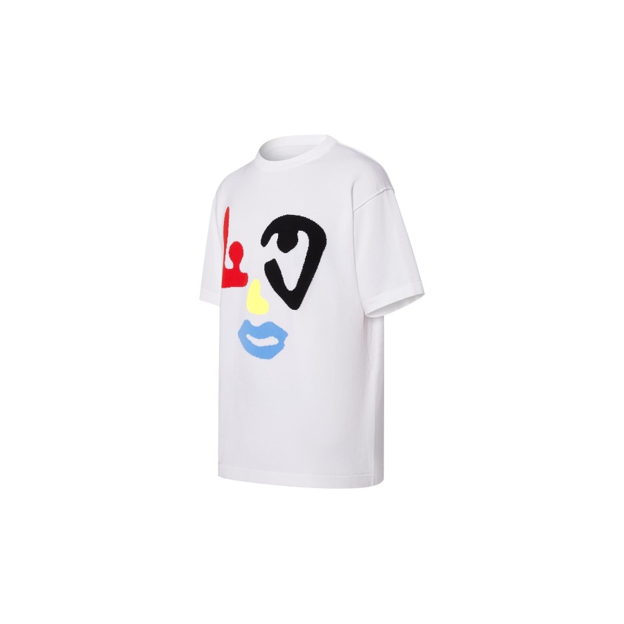 Hombre Louis Vuitton Punto Y Sudaderas | Camiseta De Cuello Redondo Y Manga Corta