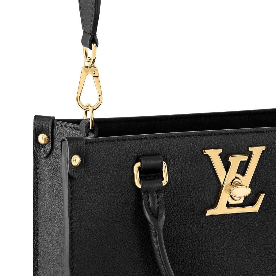 Mujer Louis Vuitton Seleccion De Bolsos En Piel | Bolso Lock & Go Negro