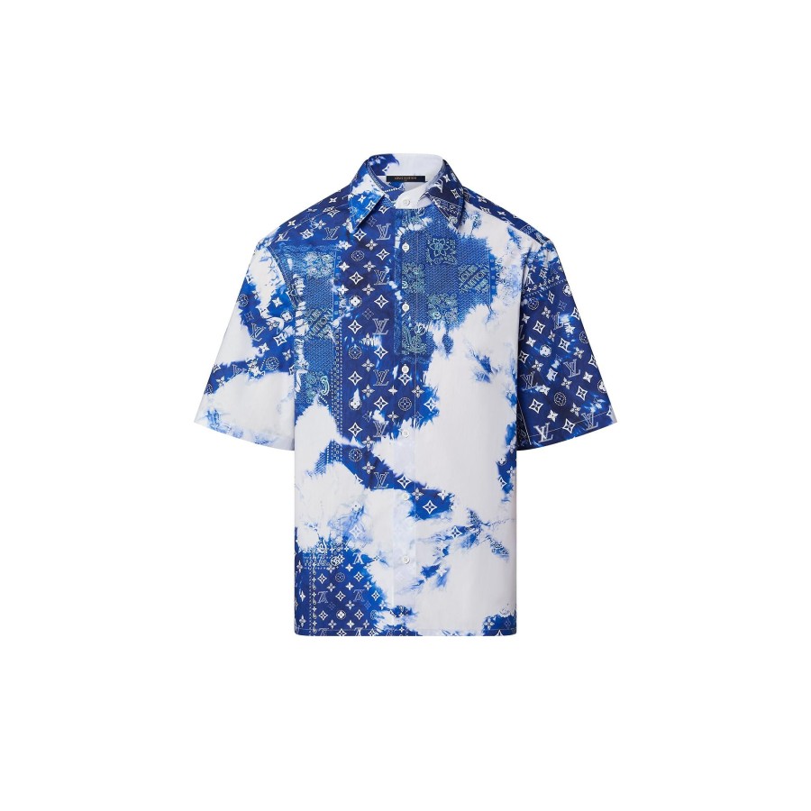 Hombre Louis Vuitton Camisas | Camisa De Manga Corta Monogram Bandana