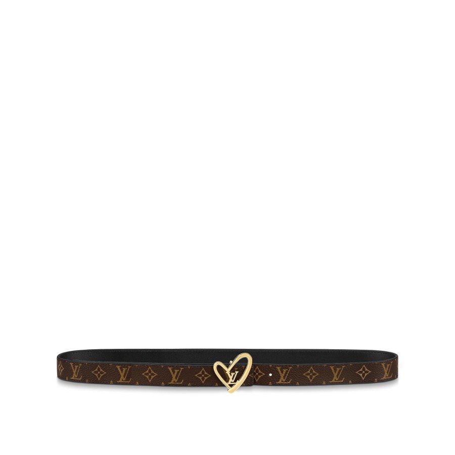 Mujer Louis Vuitton Cinturones | Cinturon Reversible Fall In Love De 2 Cm