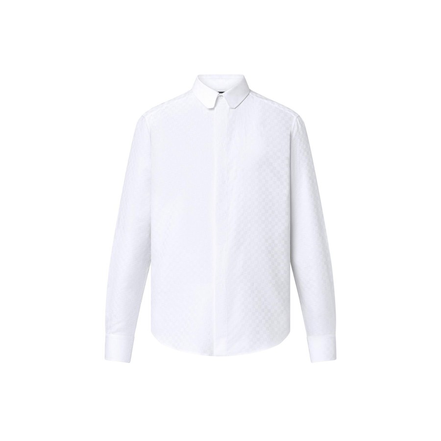 Hombre Louis Vuitton Camisas | Camisa De Corte Regular Con Cuello Distintivo