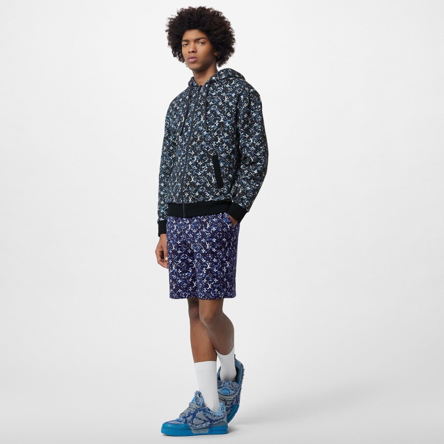 Hombre Louis Vuitton Punto Y Sudaderas | Sudadera Monogram Con Capucha Y Cremallera