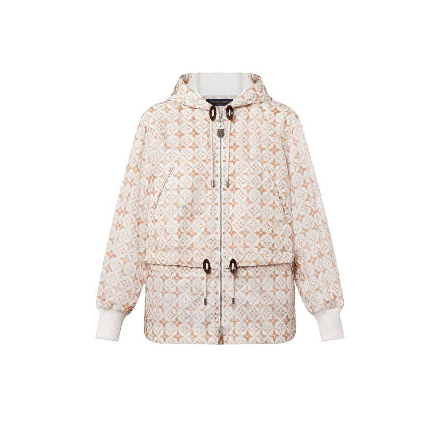 Mujer Louis Vuitton Abrigos Y Chaquetas | Parka Corta Monogram Flower Tile