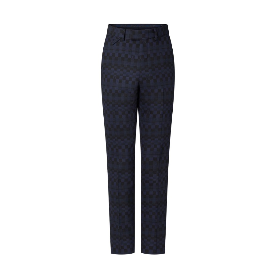 Hombre Louis Vuitton Pantalones | Pantalon De Corte Cigarette