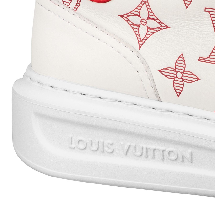 Hombre Louis Vuitton Zapatillas | Zapatilla Deportiva Beverly Hills Rojo