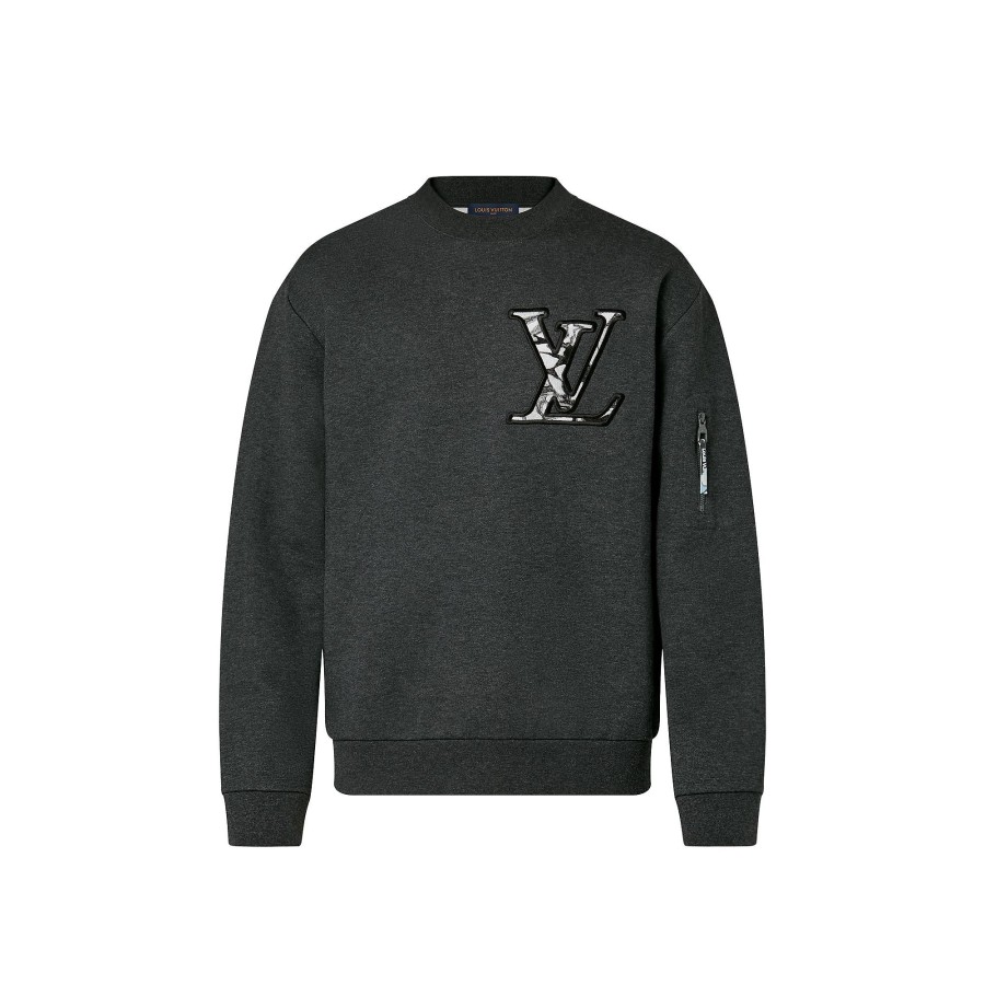 Hombre Louis Vuitton Punto Y Sudaderas | Sudadera De Cuello Redondo En Algodon