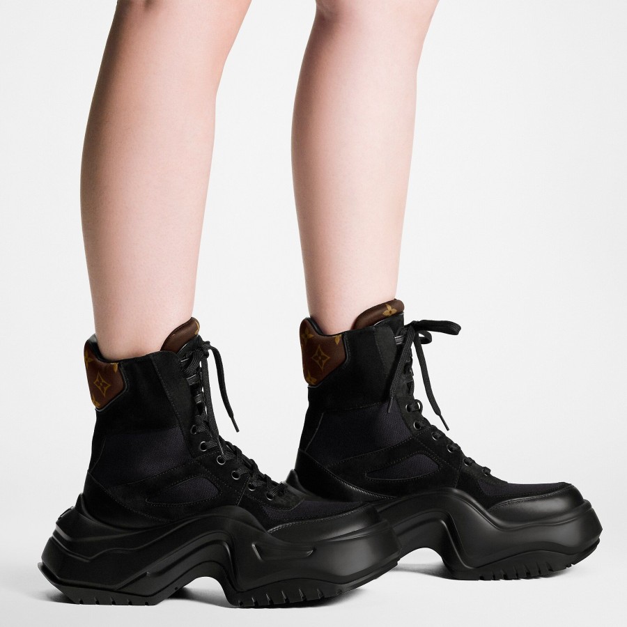 Mujer Louis Vuitton Botas Y Botines | Botin Con Plataforma Lv Archlight 2.0