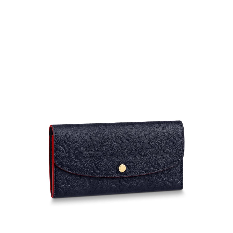 Mujer Louis Vuitton Carteras Grandes | Cartera Emilie Marine Rouge