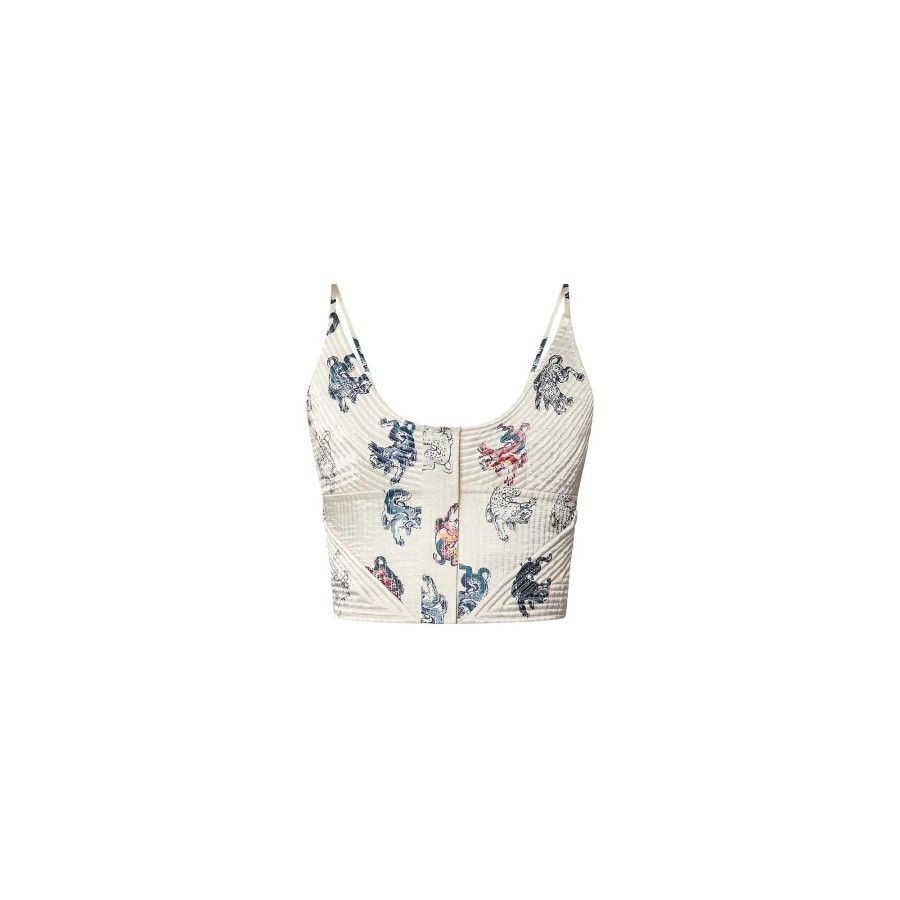 Mujer Louis Vuitton Tops | Top Con Estampado De Criaturas