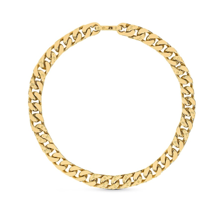 Hombre Louis Vuitton Collares Y Colgantes | Collar Lv Chain Links