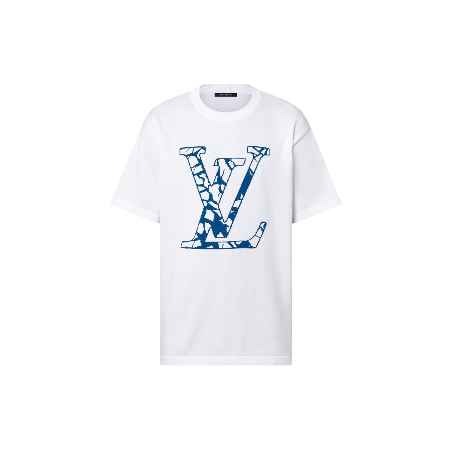 Hombre Louis Vuitton Camisetas Y Polos | Camiseta De Manga Corta En Algodon