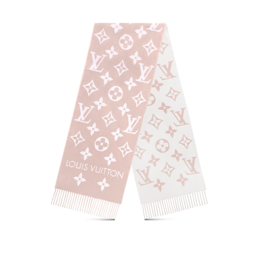 Mujer Louis Vuitton Bufandas | Bufanda Lv Essential Beige Rose