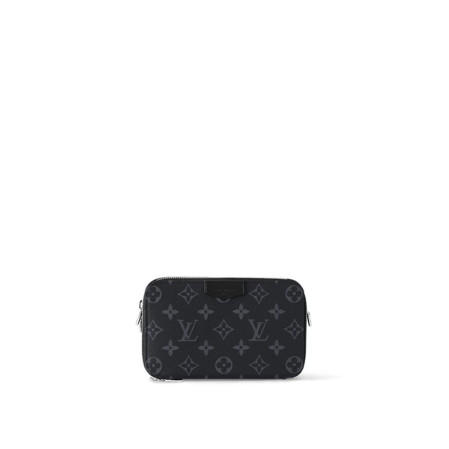 Hombre Louis Vuitton Bolsos Para Cruzar | Cartera Alpha Con Bandolera