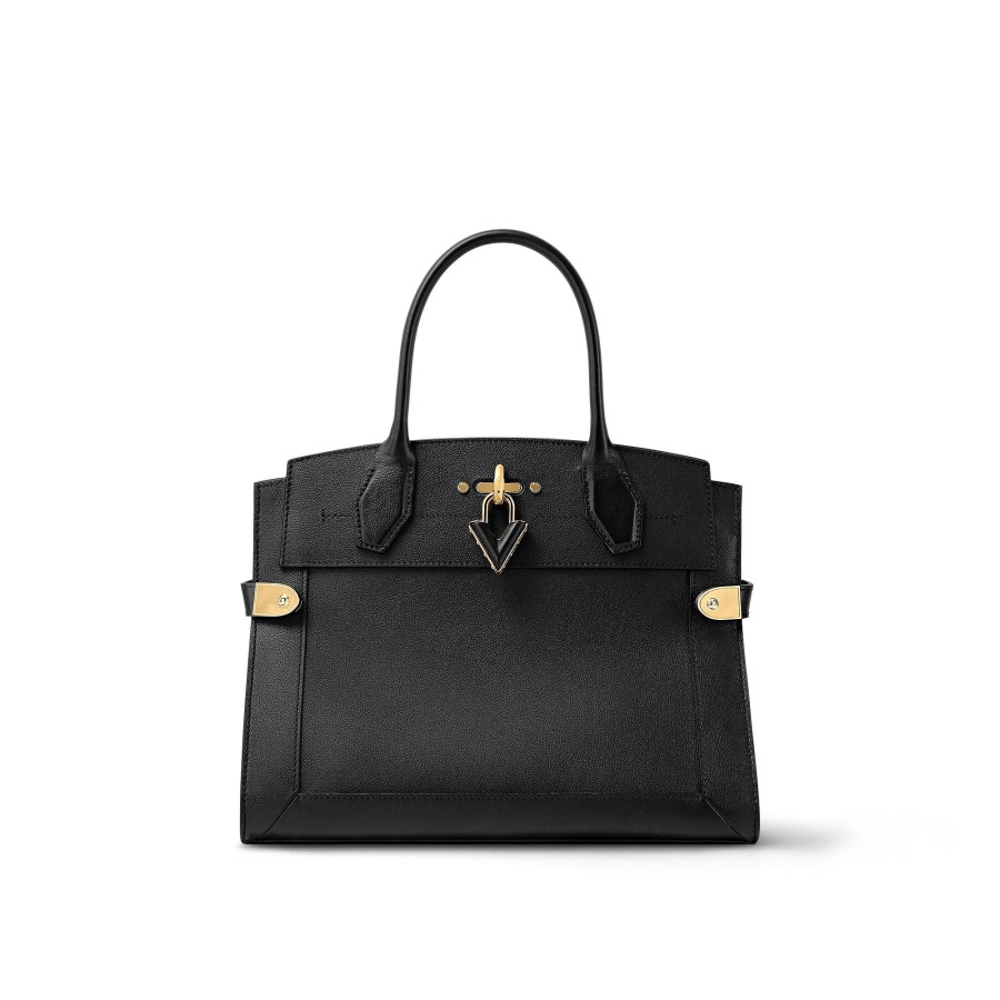 Mujer Louis Vuitton Bolsos Tote | Bolso Steamer Mm Negro