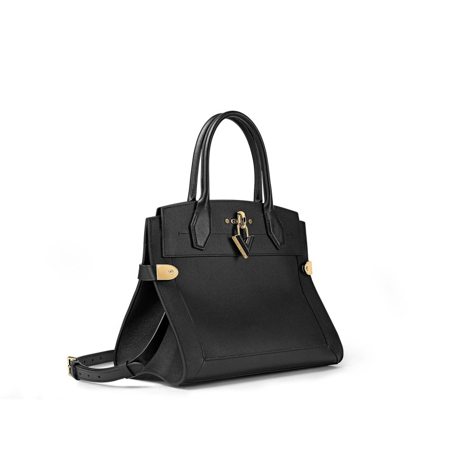 Mujer Louis Vuitton Bolsos Tote | Bolso Steamer Mm Negro