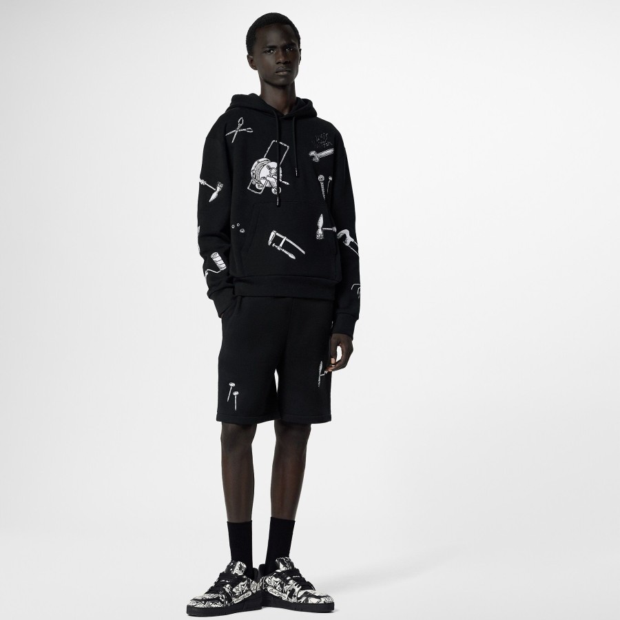 Hombre Louis Vuitton Punto Y Sudaderas | Sudadera Con Capucha Lv Multi Tools