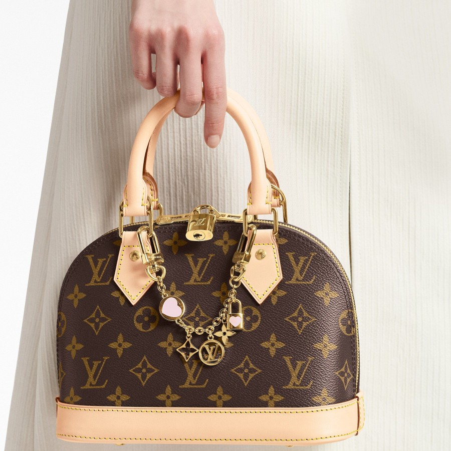 Mujer Louis Vuitton Llaveros Y Charms | Colgante Para Bolso Lv Iconic Heart