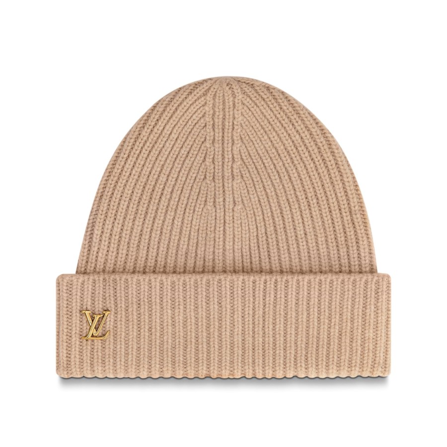 Mujer Louis Vuitton Gorros Y Guantes | Gorro Lv Spark Beige