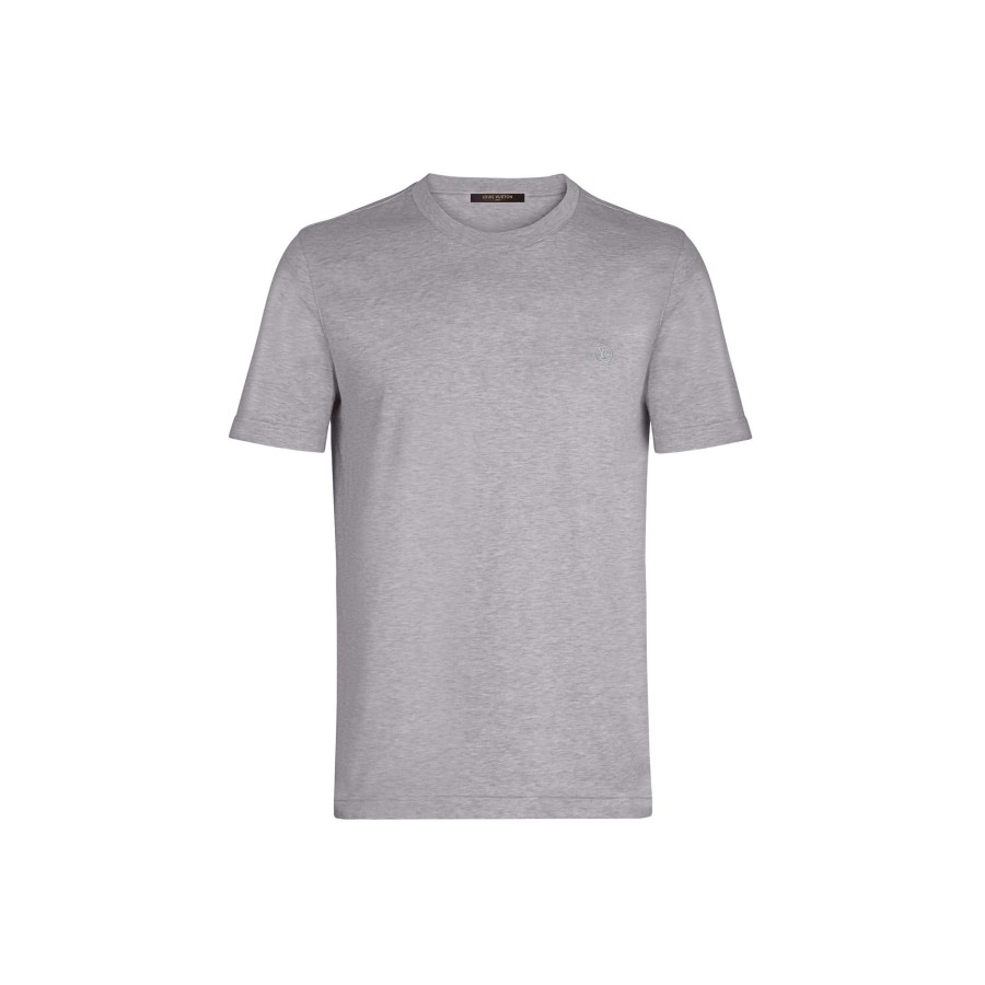 Hombre Louis Vuitton Camisetas Y Polos | Camiseta Clasica Gris