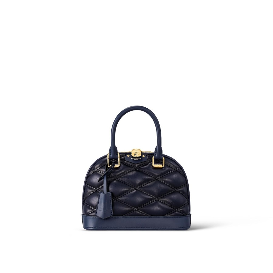 Mujer Louis Vuitton Bolsos Mini | Bolso Alma Bb Bleu Marine