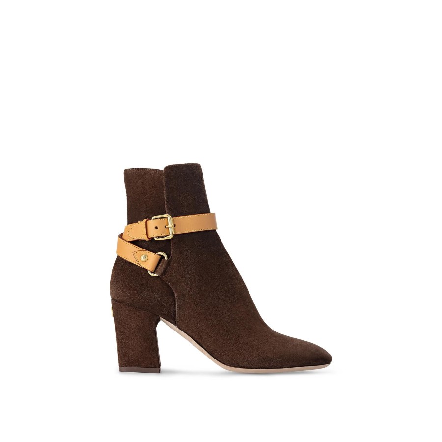 Mujer Louis Vuitton Botas Y Botines | Botin Parisienne Marron