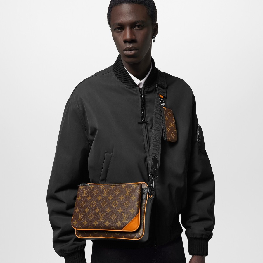 Hombre Louis Vuitton Bolsos Monogram Iconicos | Bolso Trio Messenger