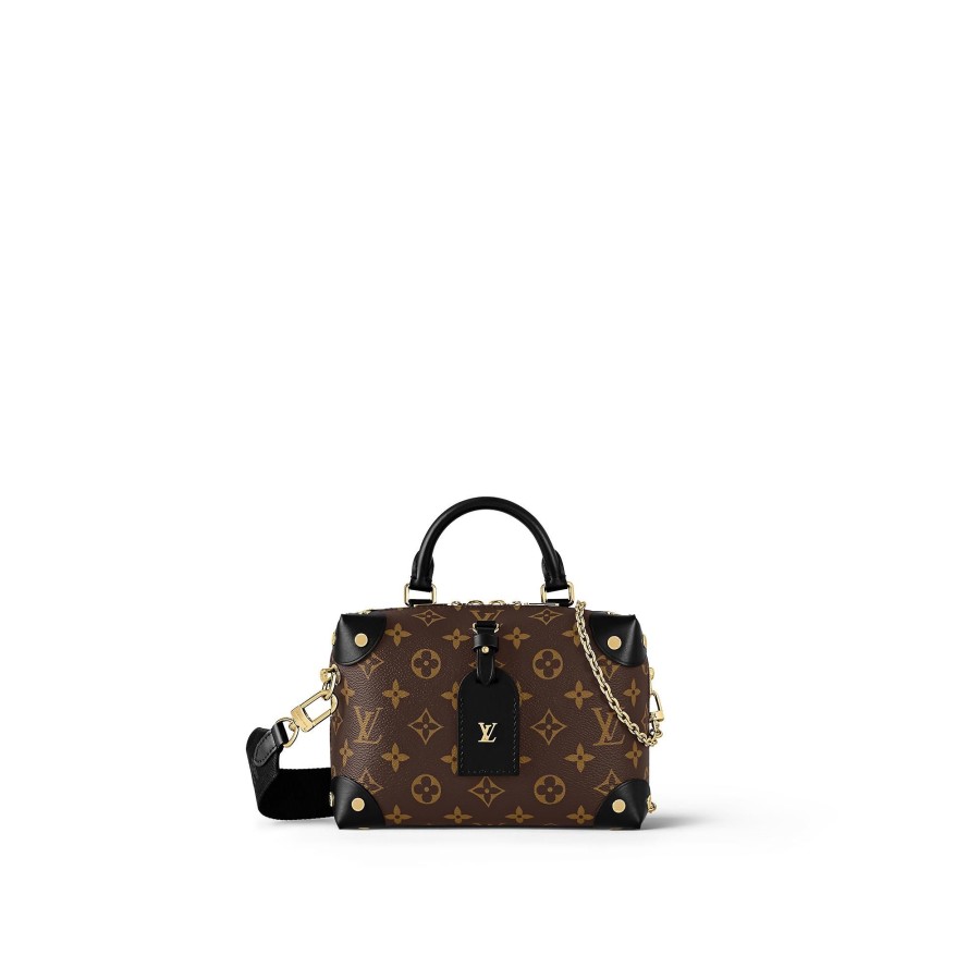 Mujer Louis Vuitton Bolsos Monogram Iconicos | Bolso Petite Malle Souple