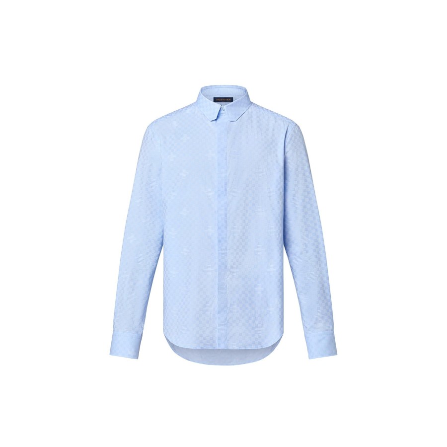 Hombre Louis Vuitton Camisas | Camisa De Corte Regular Con Cuello Distintivo