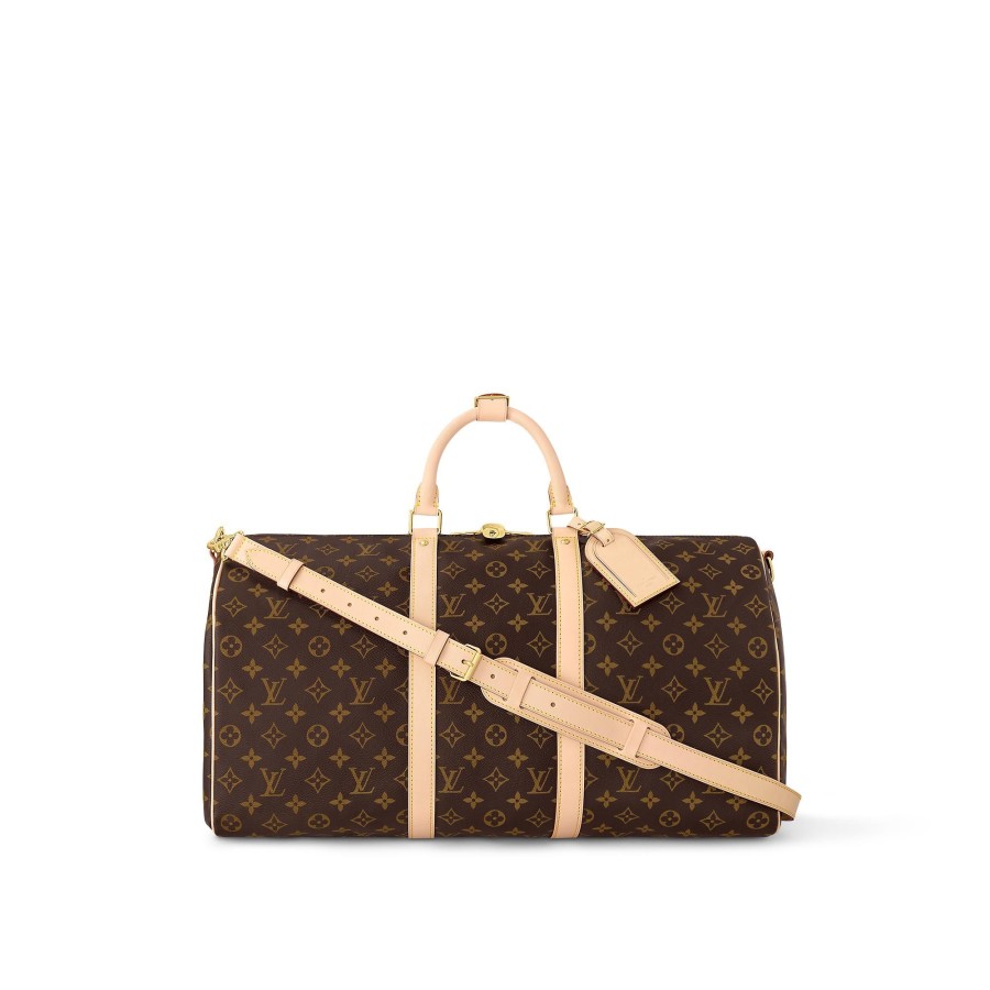 Mujer Louis Vuitton Bolsas De Viaje | Keepall 50 Con Bandolera