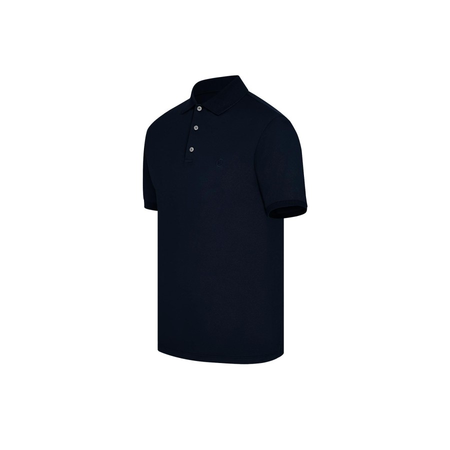 Hombre Louis Vuitton Camisetas Y Polos | Polo Clasico De Pique Marino