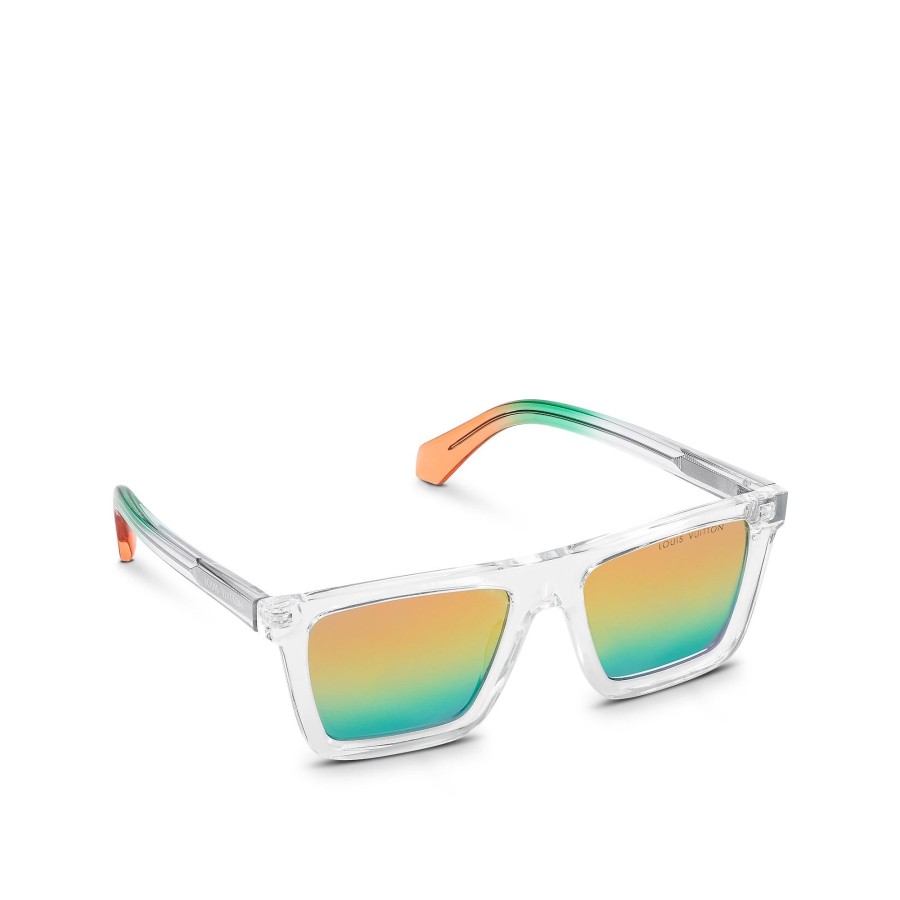 Hombre Louis Vuitton Gafas De Sol | Gafas De Sol Lv Bloom Square Multicolore