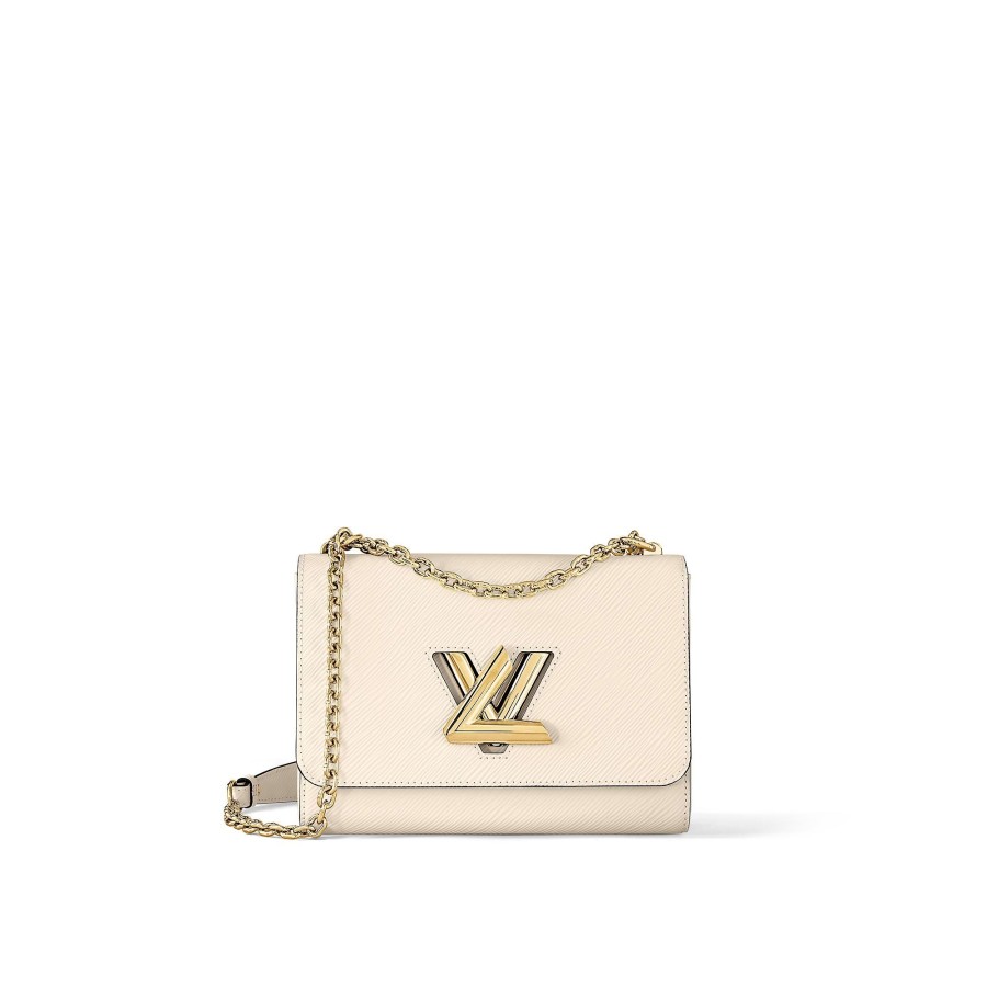 Mujer Louis Vuitton Bolsos Con Cadena Y Clutches | Bolso Twist Mm Cuarzo