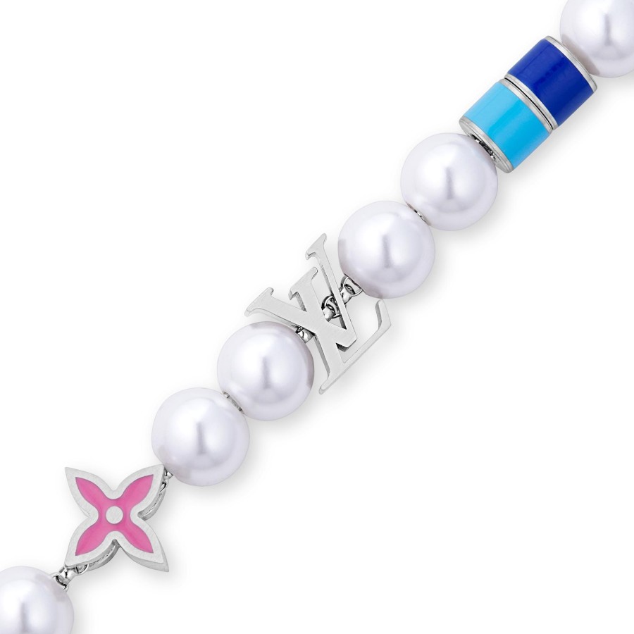 Hombre Louis Vuitton Pulseras | Pulsera Mng Pearls Party