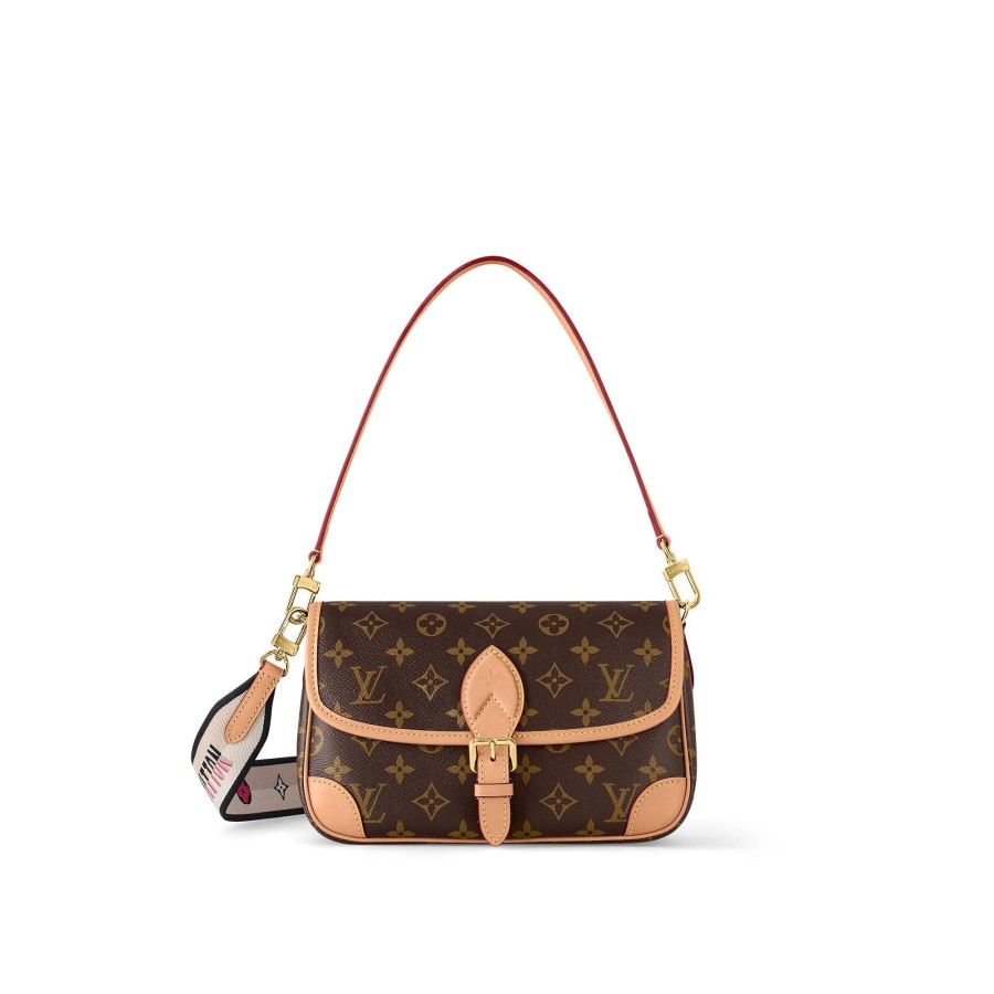 Mujer Louis Vuitton Bolsos Monogram Iconicos | Bolso Diane Negro