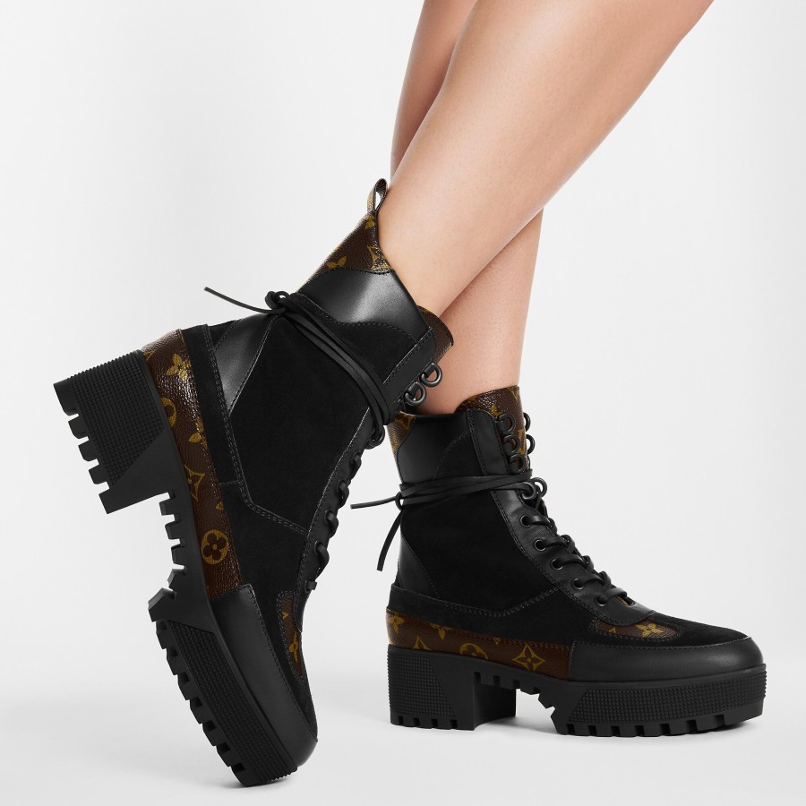 Mujer Louis Vuitton Botas Y Botines | Bota De Desierto Laureate Negro