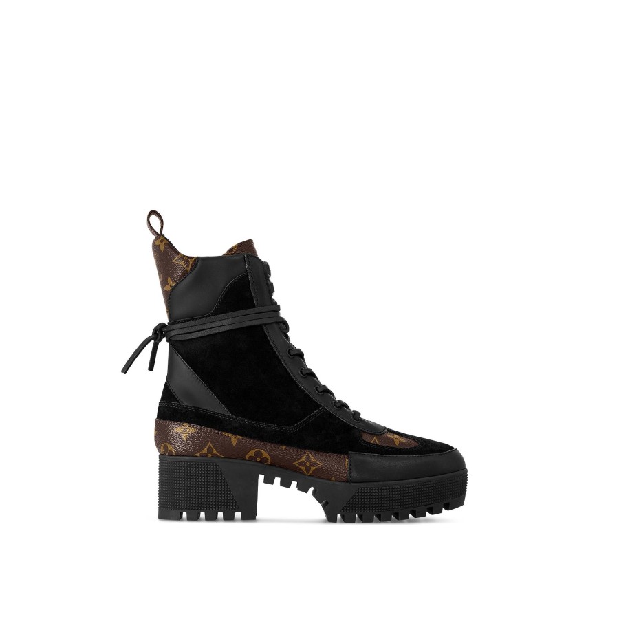 Mujer Louis Vuitton Botas Y Botines | Bota De Desierto Laureate Negro