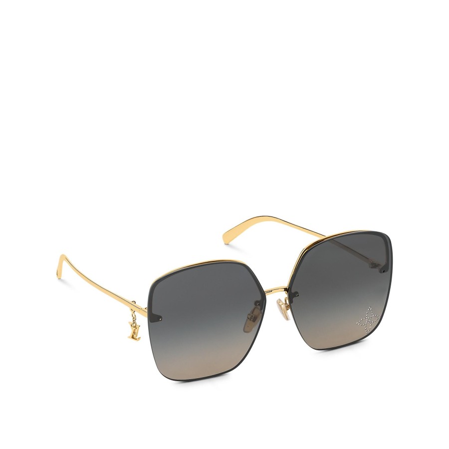 Mujer Louis Vuitton Gafas De Sol | Gafas De Sol Lv Glam Square Negro