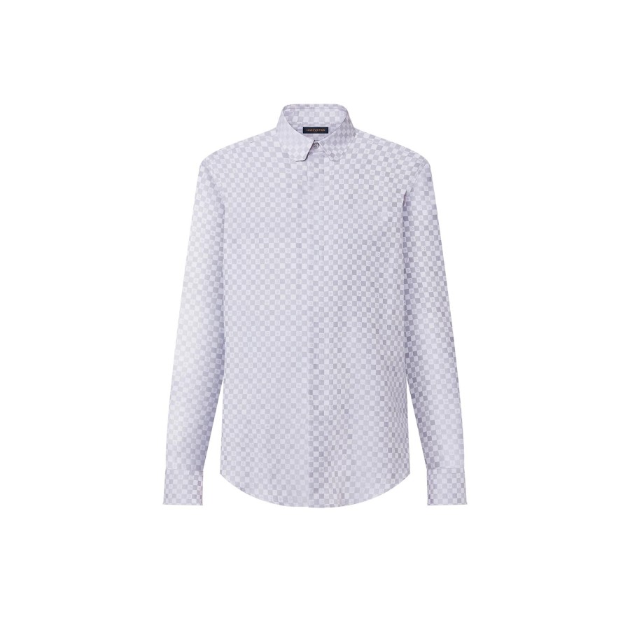 Hombre Louis Vuitton Camisas | Camisa De Corte Regular Con Cuello Distintivo