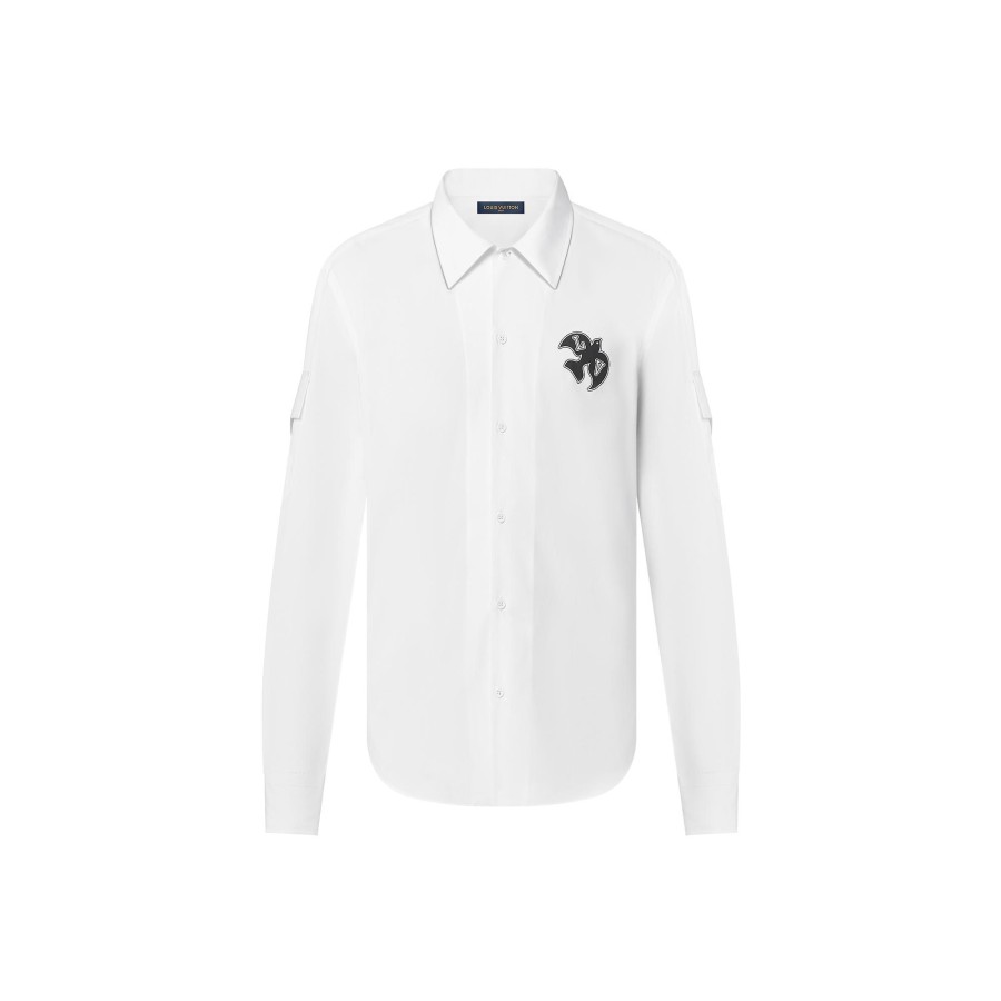 Hombre Louis Vuitton Camisas | Camisa De Manga Larga Multibolsillos