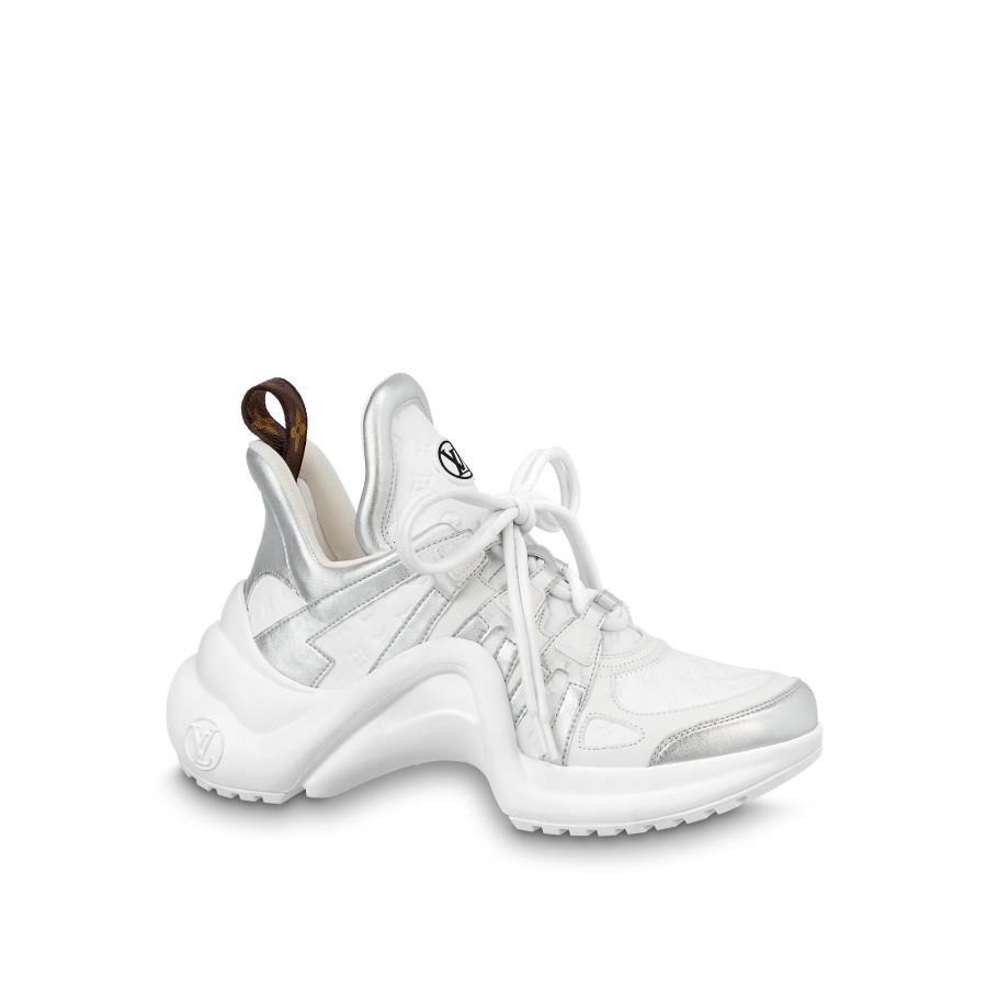 Mujer Louis Vuitton Zapatillas | Zapatilla Deportiva Lv Archlight Silver