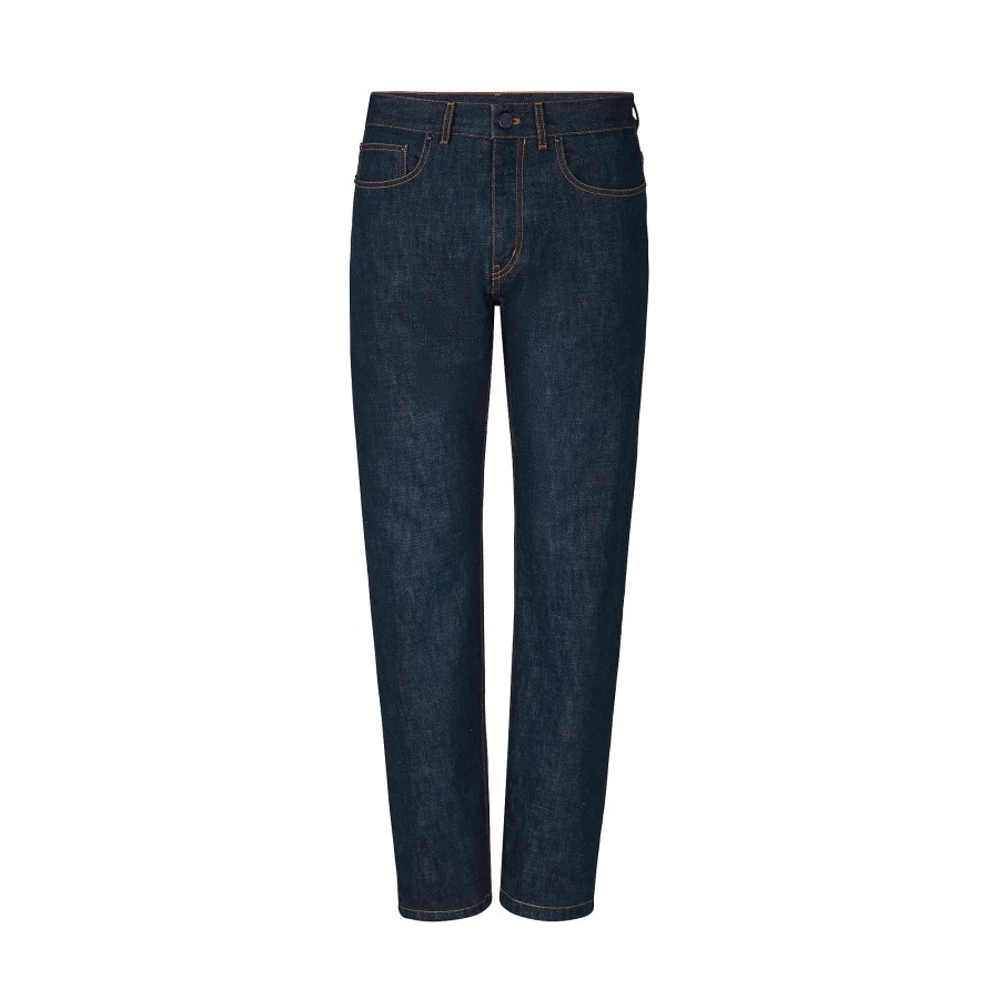 Hombre Louis Vuitton Pantalones | Vaqueros De Corte Regular Ocean