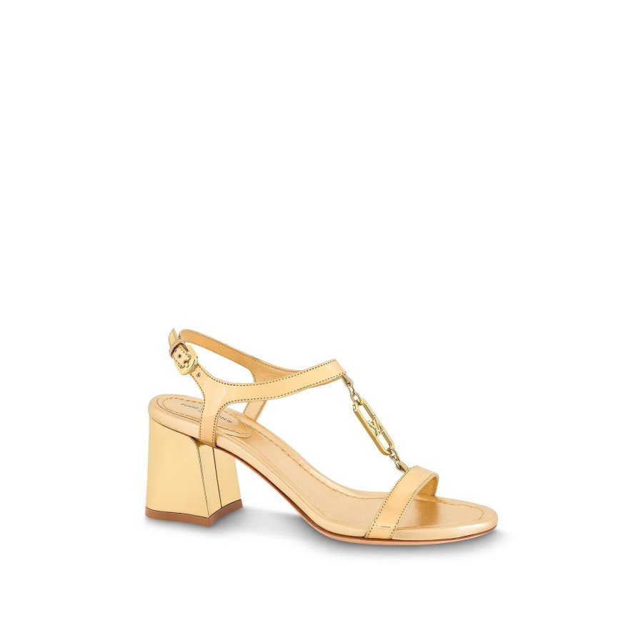 Mujer Louis Vuitton Sandalias Y Alpargatas | Sandalia Dita Oro