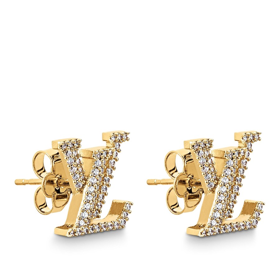 Mujer Louis Vuitton Pendientes | Pendientes Lv Iconic Oro